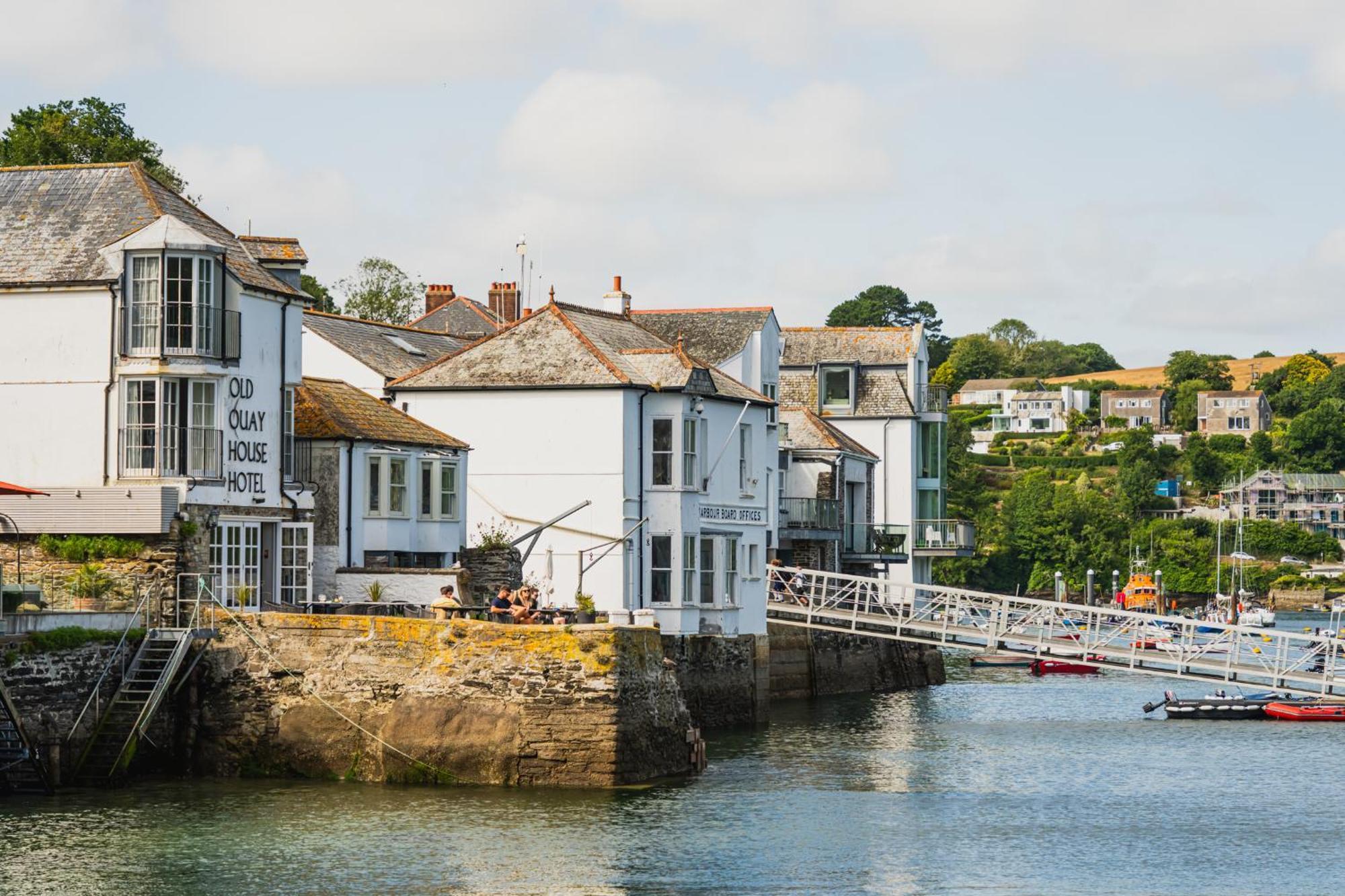 The Old Quay House Hotel Fowey Exterior foto