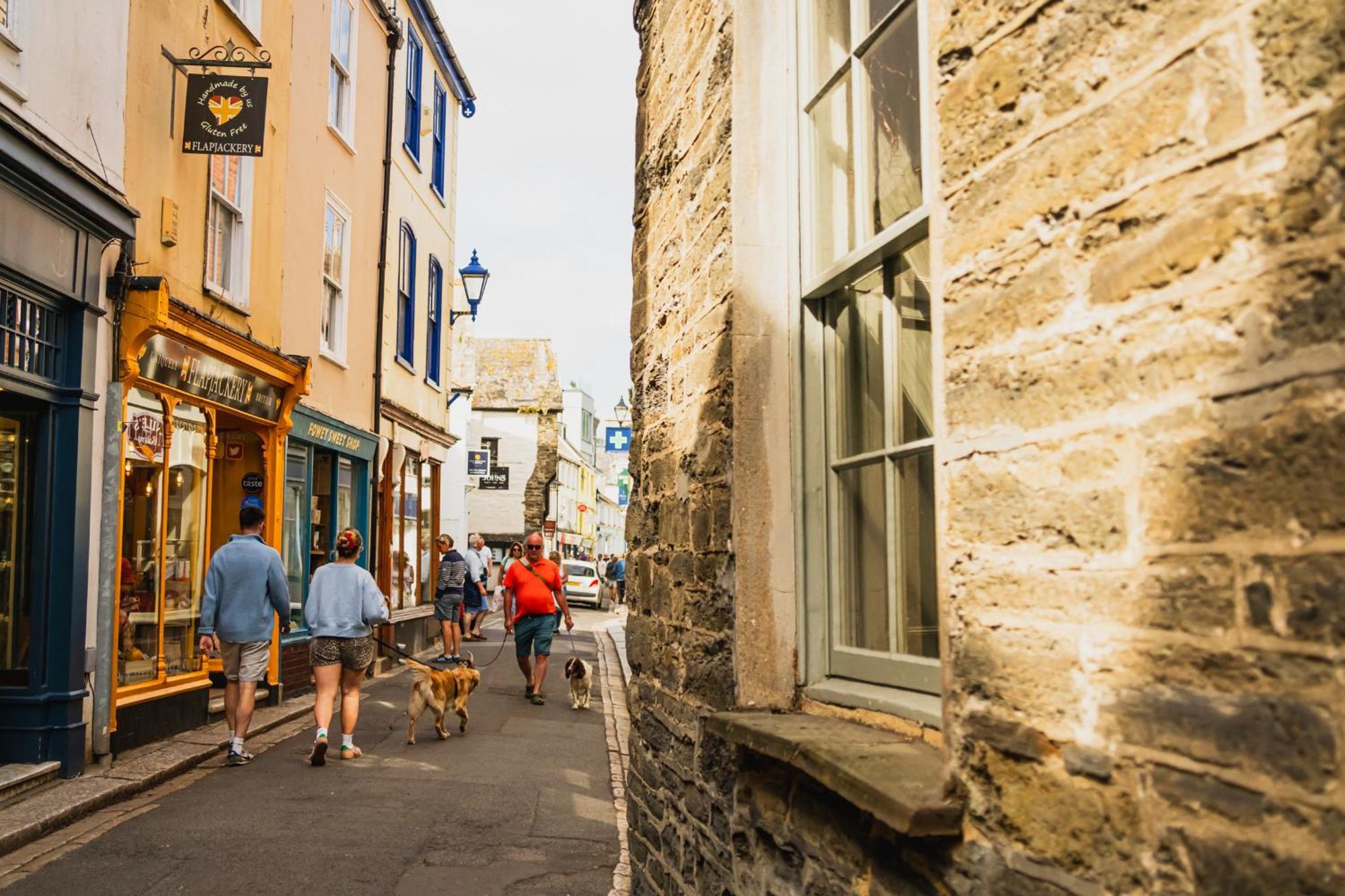 The Old Quay House Hotel Fowey Exterior foto